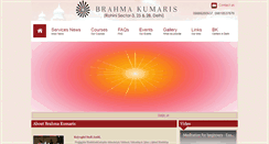 Desktop Screenshot of brahmakumarisrohini.org